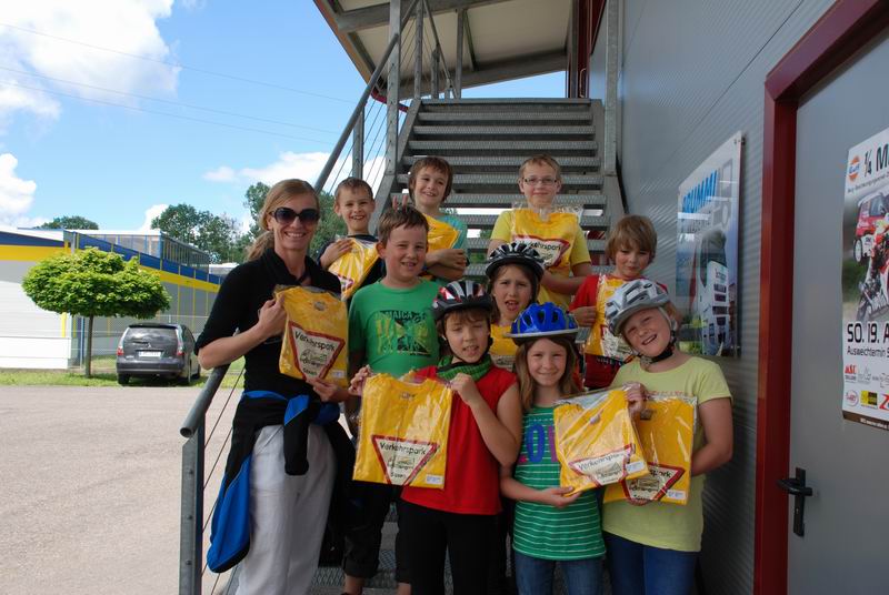 Volksschule Saxen 3 am 14 Juni 2012 zu Gast im Verkehrspark Schlager Saxen