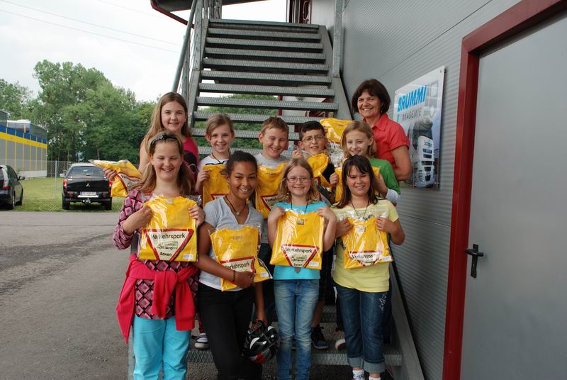 Volksschule Mitterkirchen 4 am 24 Mai 2012 zu Gast im Verkehrspark   