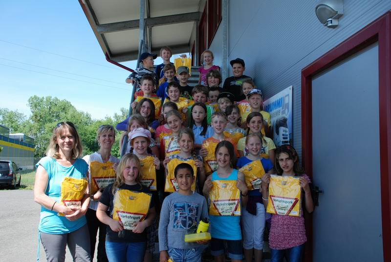 VS Waldhausen 4a besuchte uns am 9 Mai 2012 am Verkehrspark Schlager Saxen